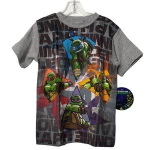 TMNT Classic Graphic Short Sleeves T-Shirt 8 NEW